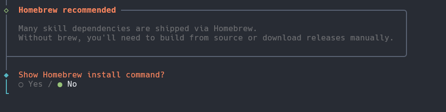 Homebrew 環境安裝建議