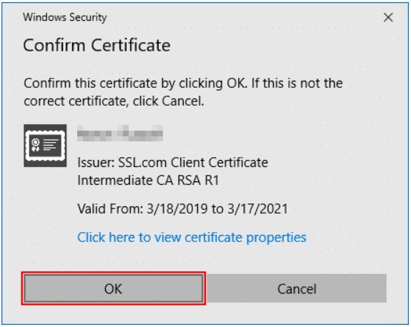  Install S/MIME Certificate in Outlook