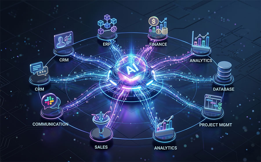 OpenClaw/Hemes AI Agent 自動化工作流與資料處理概念圖
