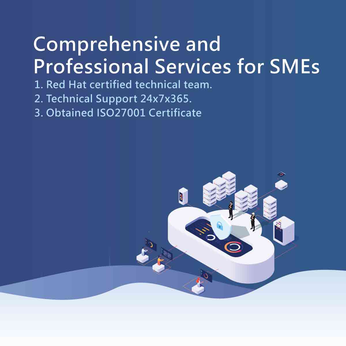 comprehensive and professional services of SMEs