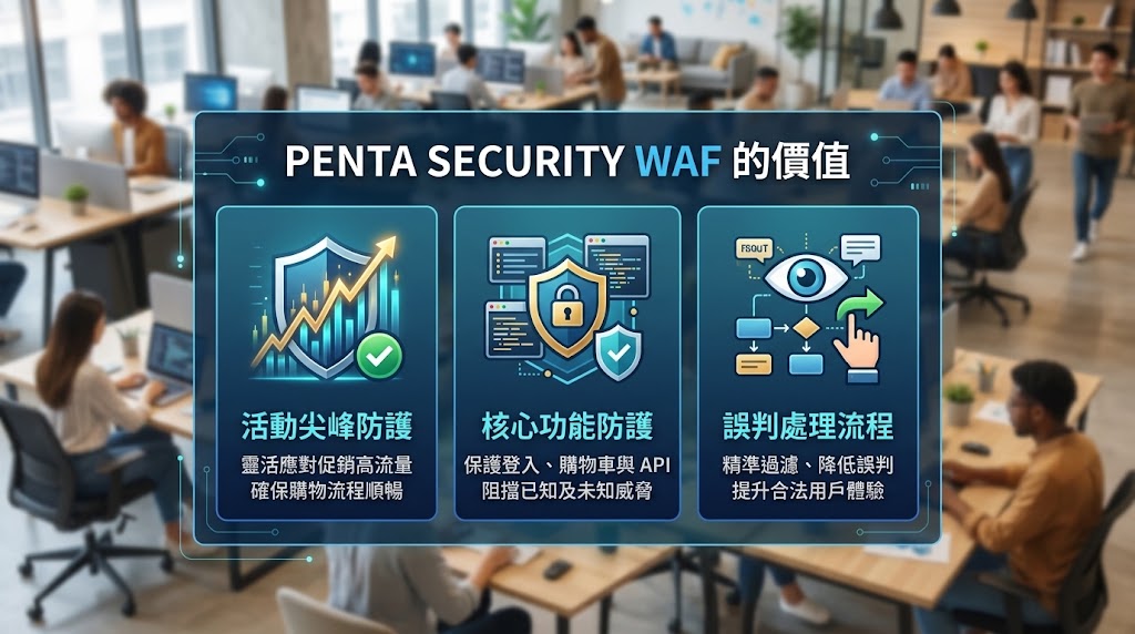 WAF 防護前移隔離異常請求示意圖