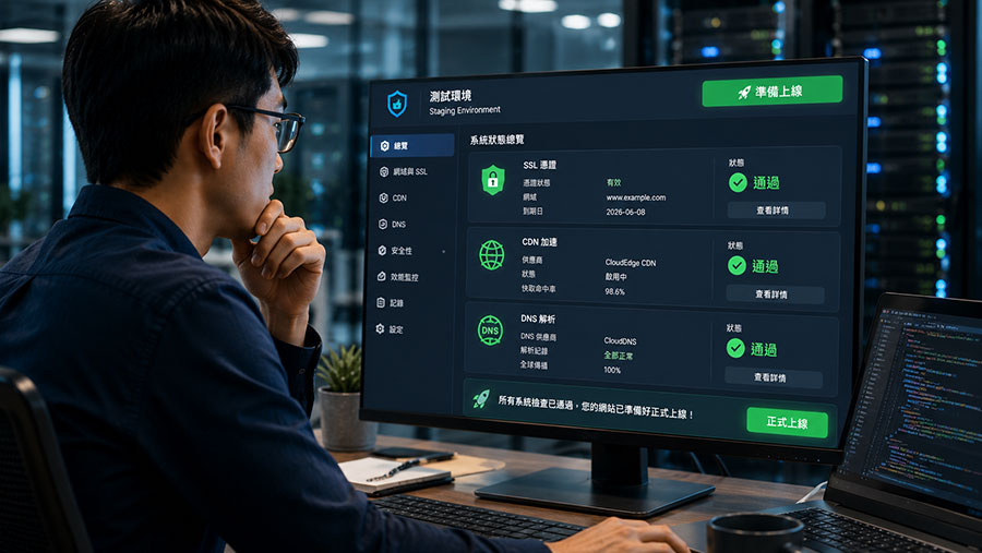 主機搬遷上線前的測試環境與 SSL 驗證